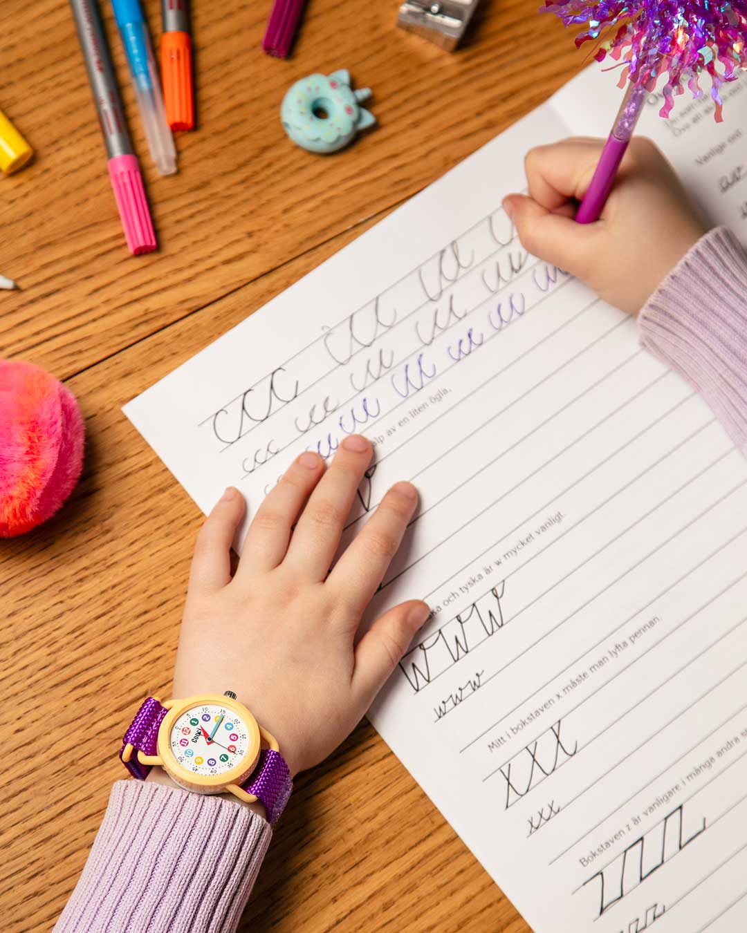 Childhood Watch Emerald Purple